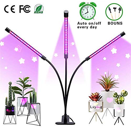 Grow Light, 30W LED Grow Lamp Bulbs Plant Lights Full Spectrum, Lxyoug Auto