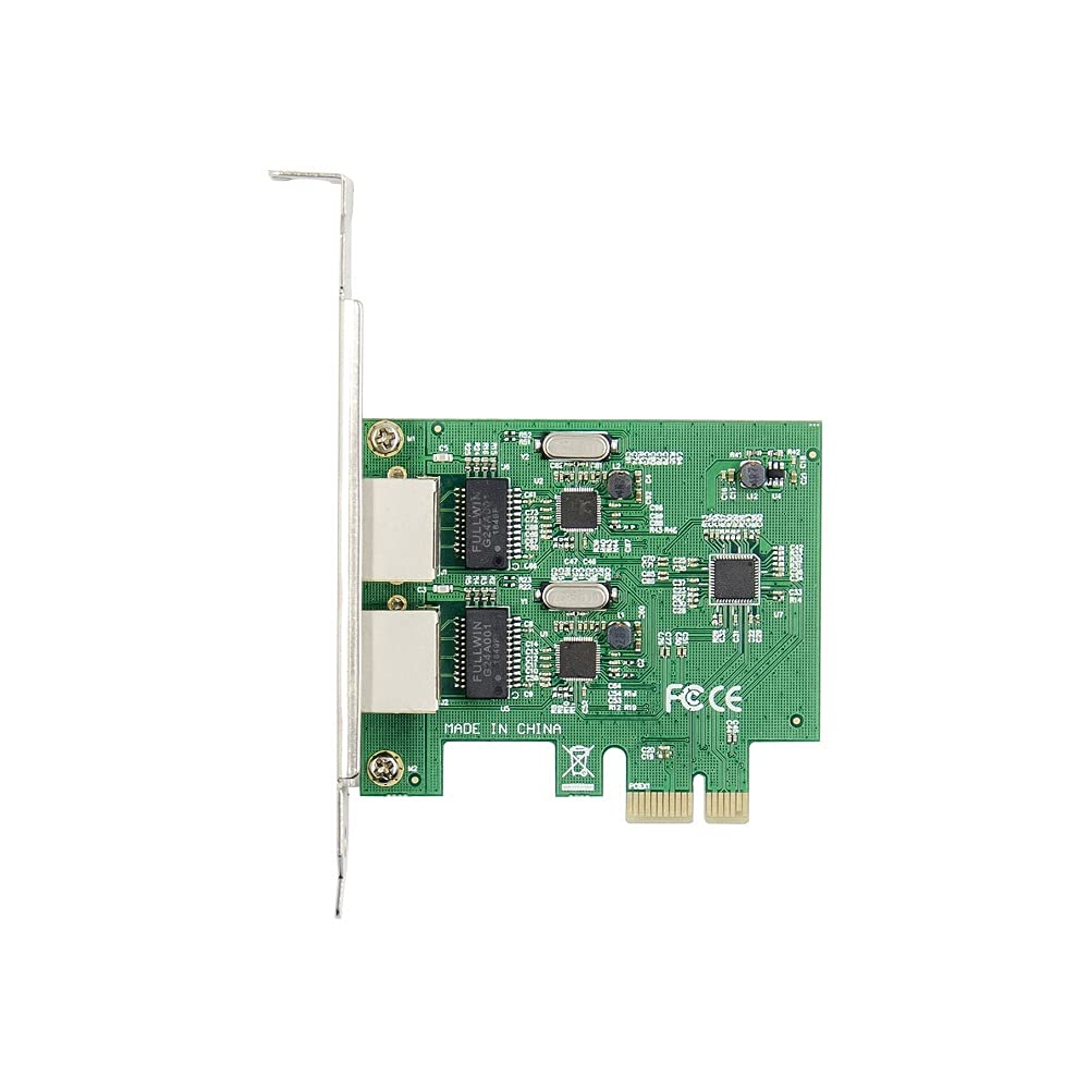X-MEDIA XM-NA3820 Adaptateur réseau LAN Gigabit 10/100/1000 Mbps PCI Express (PCIe) avec support de profil bas inclus