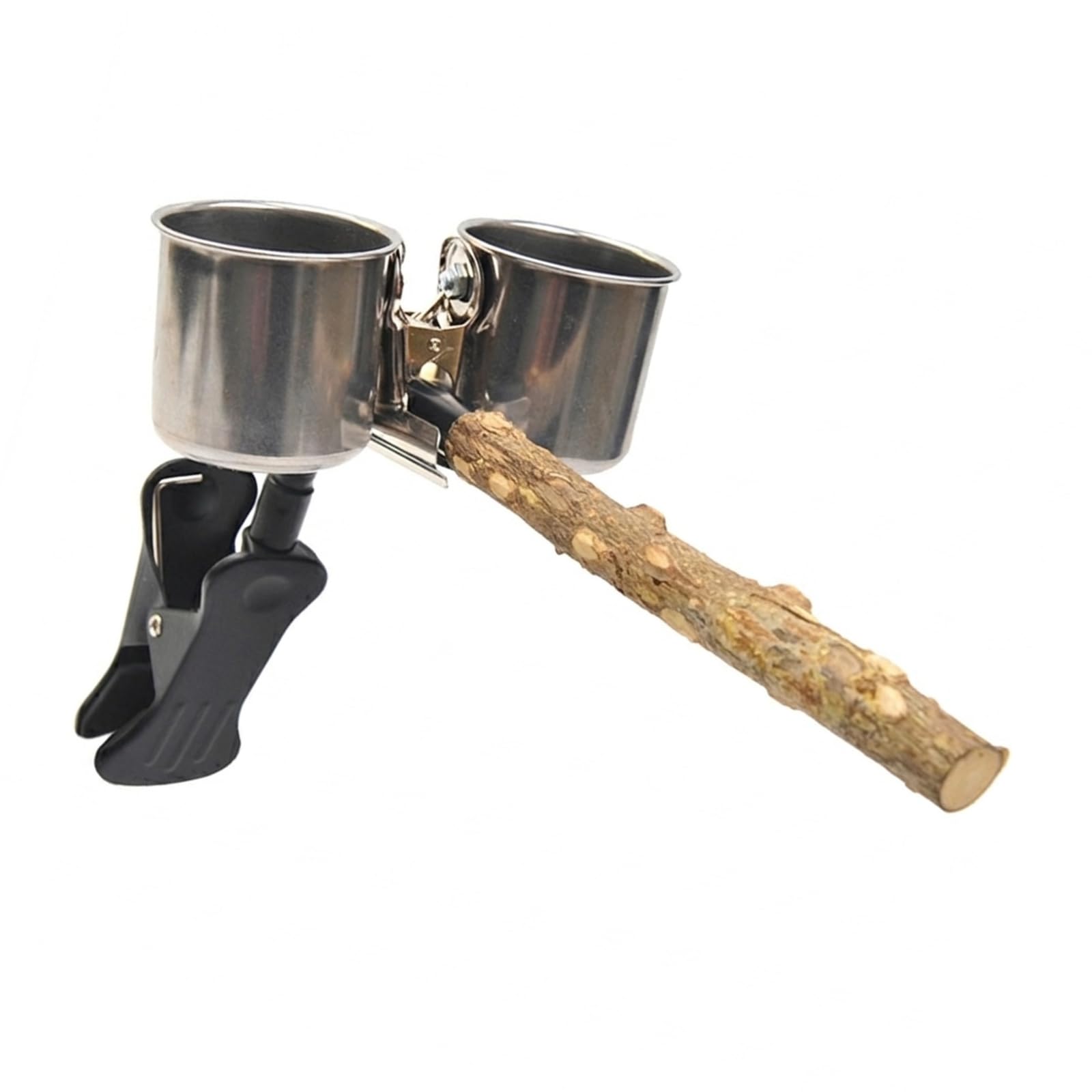 Jazuaiao Bird Potty Training Perch with Detachable Waste Bin Standing Paws Grinding Stick Nails Trimming for Pet Birds Bird Perch Training Toilet