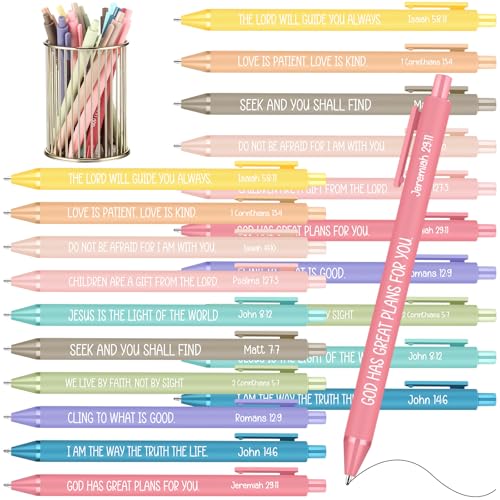 Stylos religieux Sayglossy lot de 50 à offrir pour le premier jour de l'école du dimanche