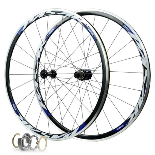 Roues de vélo de route 30 mm frein C/V pour vélo de course compatible 8/9/10/11 vitesses