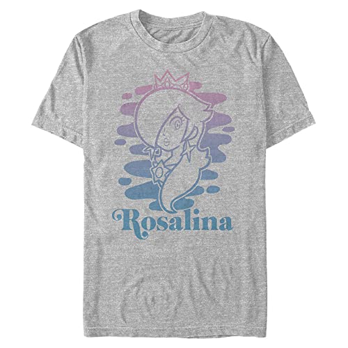 T-shirt Nintendo Rosalina Gris chiné Athletic vêtement homme 5XL