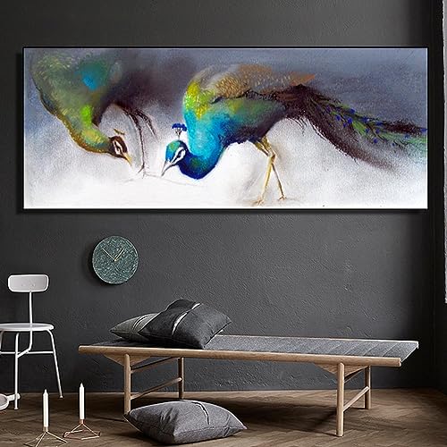 Peintures sur toile modernes pour salon KEBIA afin d'habiller un grand mur
