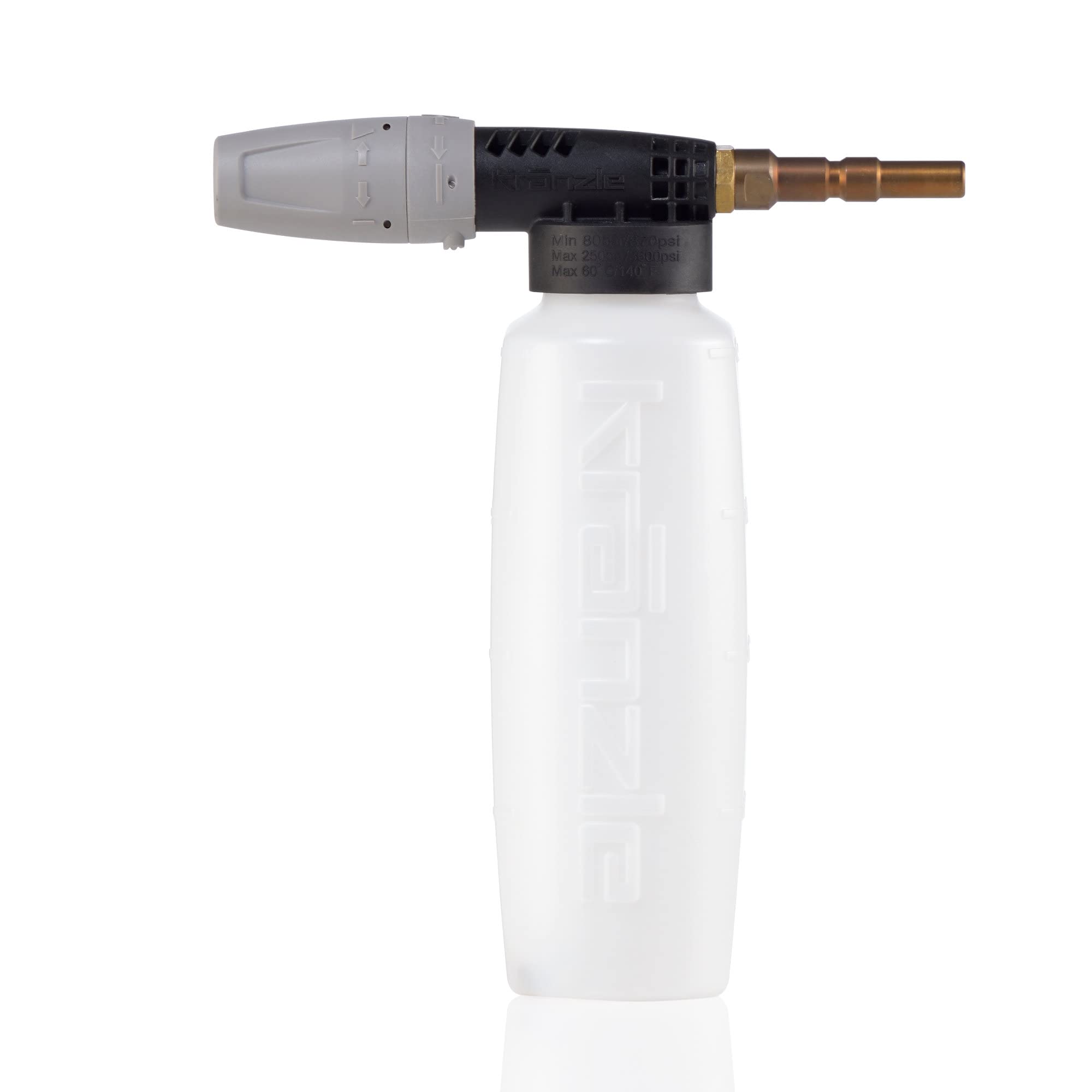 Kränzle Inyector de Espuma con depósito de 1 l (Sistema de Ranuras D 12), 135303
