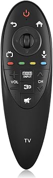 fosa Replacement Remote Control Controller for 3D Smart TV AN-MR500G AN-MR500 MBM63935937,Voice Functions,Not Original
