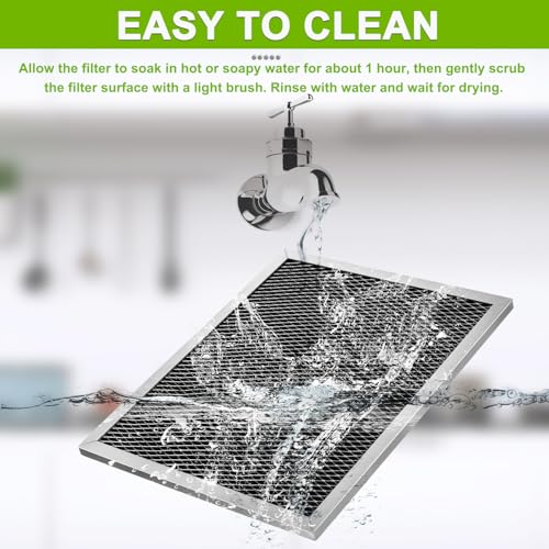 EPLZON 97007696 97005687 Range Hood Filter Replacement Charcoal Carbon Filter Mesh Hood Grease Filter Fit for Broan Nutone 41F(1 Pack) - Thumbnail 5