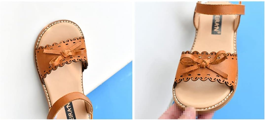 [実りの秋] サンダル 女の子 マジックテープ リボン キッズ 子供靴 ガールズ ジュニア 大きいサイズ かわいい オシャレ プリン