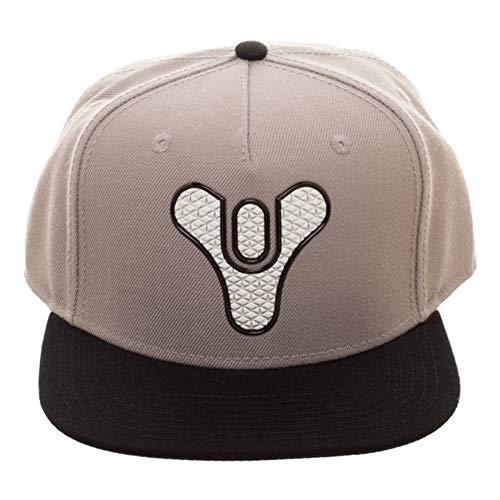 Duyoku NineSky Fruzelg Destiny Video Game Sonic Weld Mens Logo Snapback Hat Grey/Black