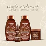 Almond Oil Blend Sulfate-Free Shampoo with Avocado Oil for Intense Hydration, Deep Moisturizing Shampoo for Thick, Curly, Frizzy or Coarse Hair, Paraben & Dye-Free