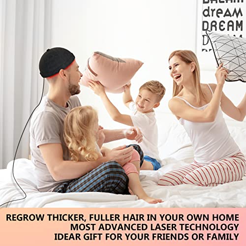 Ikeener Laser Hair Regrowth Cap (Fda Cleared), Red & Blue Light Hair Loss Treatment For Men And Women, Led Hats Full Scalp Coverage, For Thinning Hair & Balding #TOP6