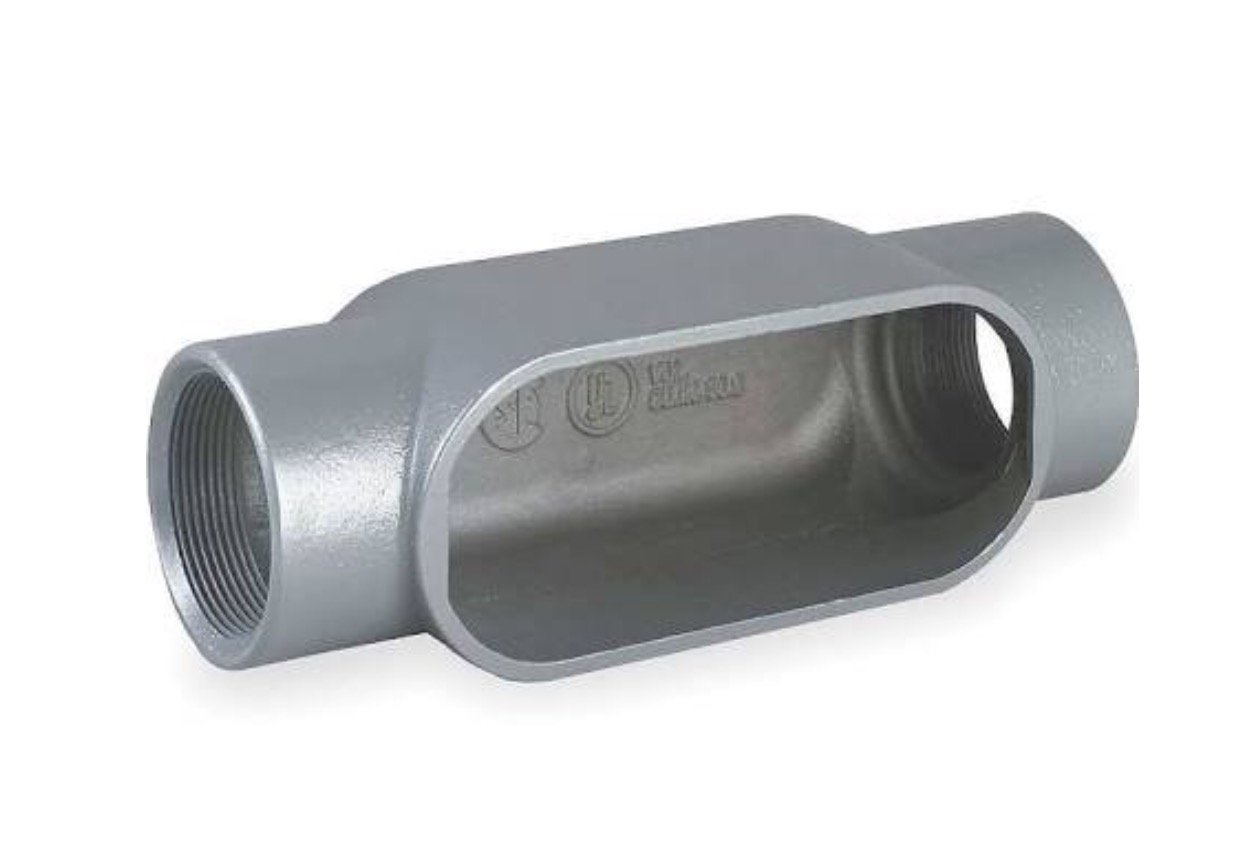 Hubbell Killark C67 Duraloy 7 Iron C-Type Conduit Body 2" Hub