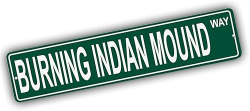 Vista 326 de Ohio Mountains Pick Your Mountain Compatible/repuesto para Ballards Hill United States Mountain Aluminio Metal Tin Street Sign Style decoración