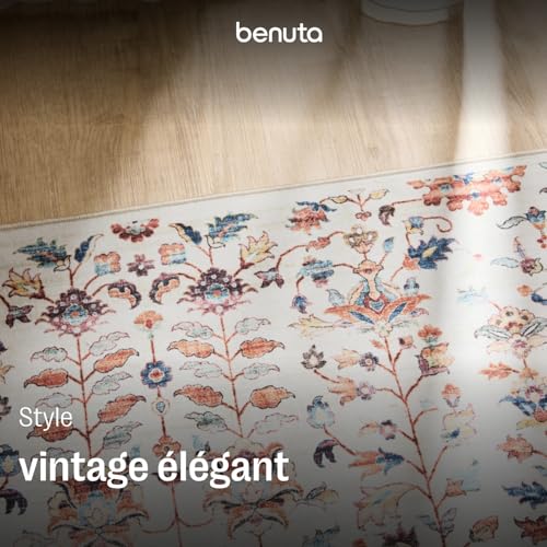 Tapis de couloir multicolore George par benuta Basic | 80x240 cm