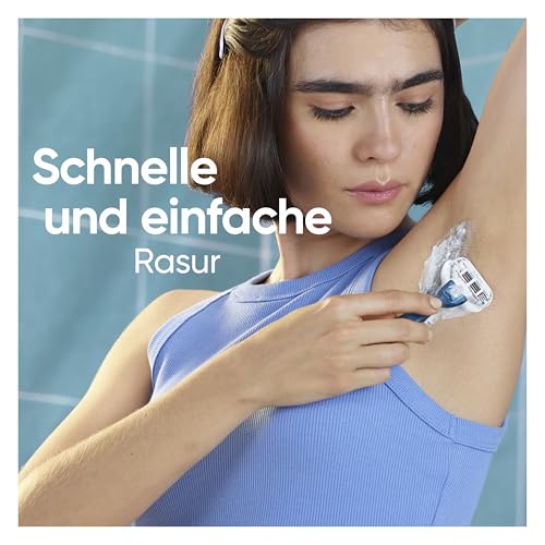 Gillette Venus Smooth Rasierklingen Damen, 8 Original Ersatzklingen für Nassrasierer mit Wiederverwendbarem Handstück 3
