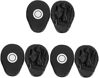 INOOMP 6 Peças Luvas De Treinamento De Boxe Luvas De Boxe Luvas De Boxe Para Homens Luvas De Boxe Curvas Luvas Infantis Luvas De Chute Luvas De Foco Alvo Almofadas De Mão Para Artes