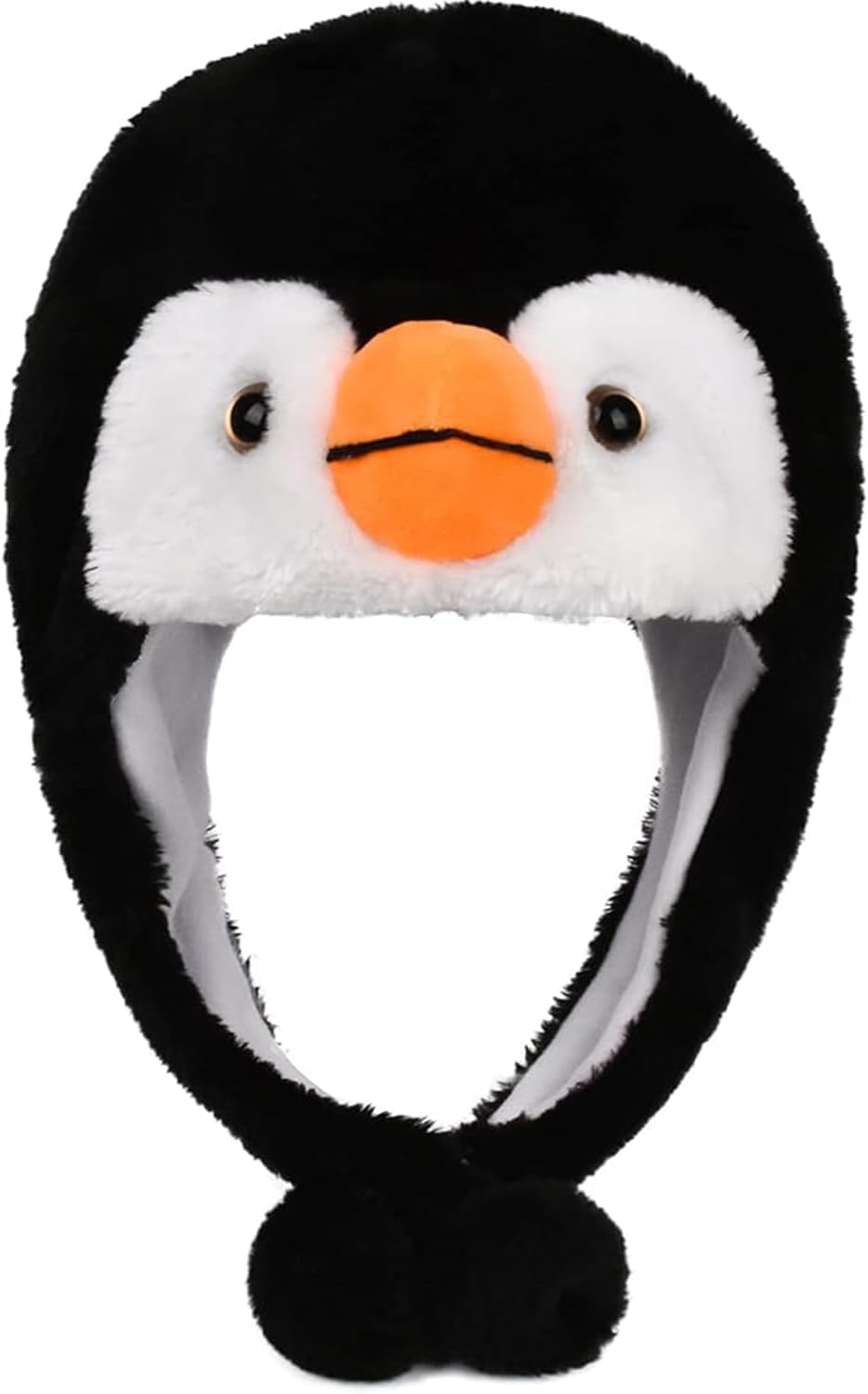 Veryrich Plush Hats, Super Soft Warm Hat Funny Animal Hats, Cozy Winter Hat Novelty Party Cap for Kids Girls Boys - One Size