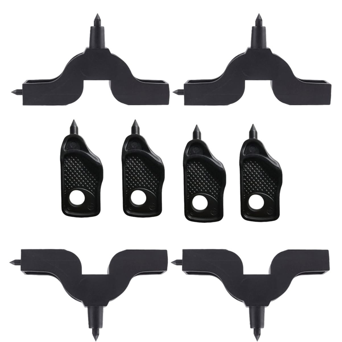Mikikit 5 Set Irrigazione A Goccia Foro Emettitore Tubo Flessibile Ugello Perforatore Automatico Strumenti Tubo Flessibile Per Acqua Tubo Flessibile Per Ammollo Da Giardino 8 pezzi * 5