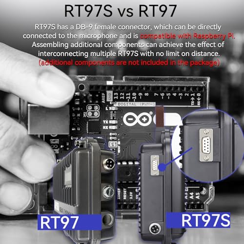 Image of Retevis RT97S Customizable Repeater, RT97 Upgraded Version, Radio Repeater, Full Duplex Analog Repeater, Compatible with Raspberry Pi, High Power, for Remote Area, Emergency Rescue(1 Pack)