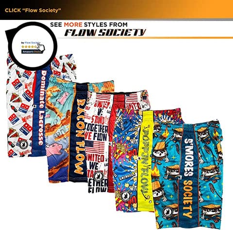 Flow Society Curve Ball Baseball Attack Boys Athletic Shorts-Gym-Sports- Activewear-Patterned-Youth Apparel-Baseball Gear Teal thumb #4