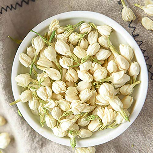 通用 50g-500g Peso no aromático Secado 100% Natural de la pérdida del té de la Flor del Brote de jazmín (50g) - Imagen 6