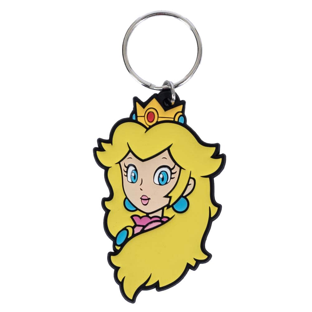 Super Mario Keychain - Princess Peach Keyring