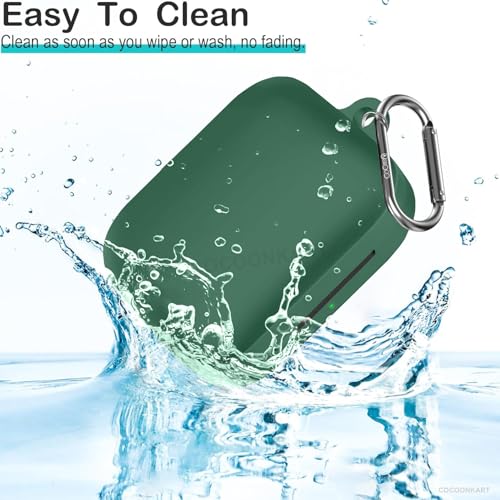 Image of Silicone Case Cover Compatible for OnePluss Buds 3 -Green
