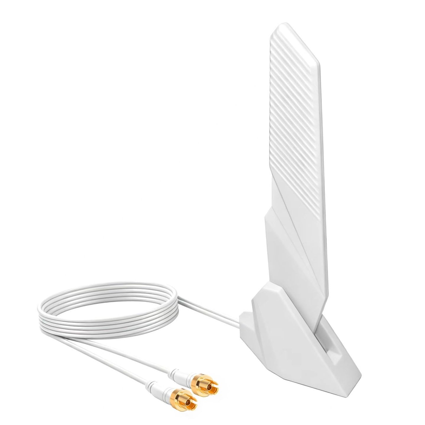 Antenne de remplacement pour carte mère WiFi 7 EZ-Plug (Blanc) | Support magnétique, connecteur EZ-Plug compatible WiFi 7, antenne de rechange, pour carte mère de jeu