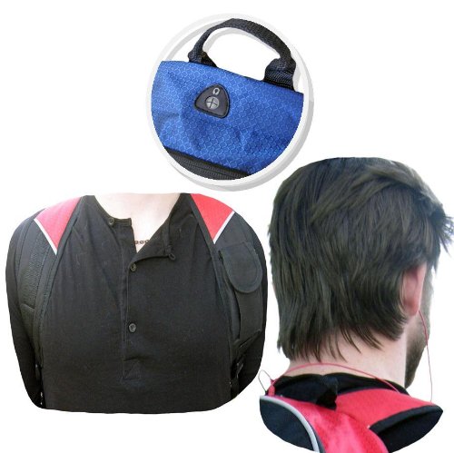 image for Fashion Helpers Royal Blue and Black Sport Backpack with Ball Pocket f
