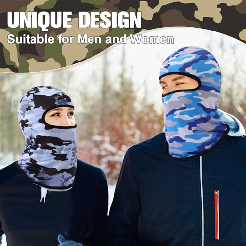 Image of Vicenpal 60 Pcs Balaclava Face Masks Bulk Men Lightweight Full Face Cover Breathable Balaclava Pasamontanas Ski Winter Mask