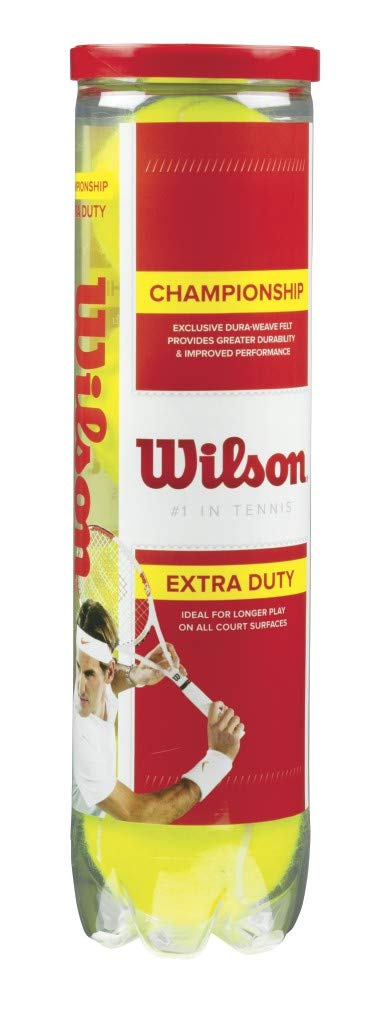 Pelotas da tennis Wilson Championship Extra Duty da campo 18x4u