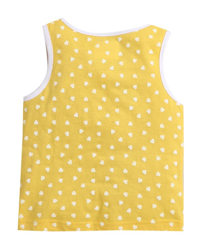 Image of BUMZEE Girl's Cotton Printed Regular Fit T-Shirt