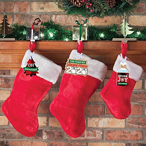 image for Big Dot of Happiness 2020 Quarantine Christmas - Holiday Decorations -