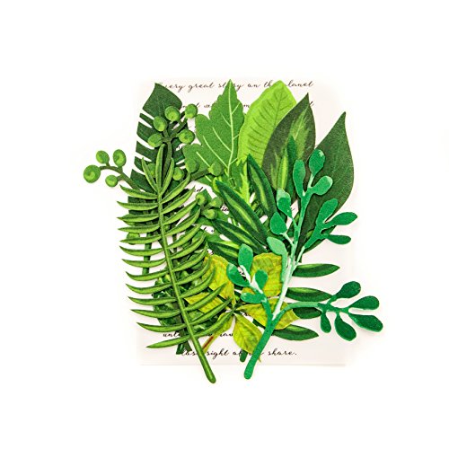 Prima Marketing Inc. Prima Flowers Leaf Embellishments - Evergreen, Multicolor