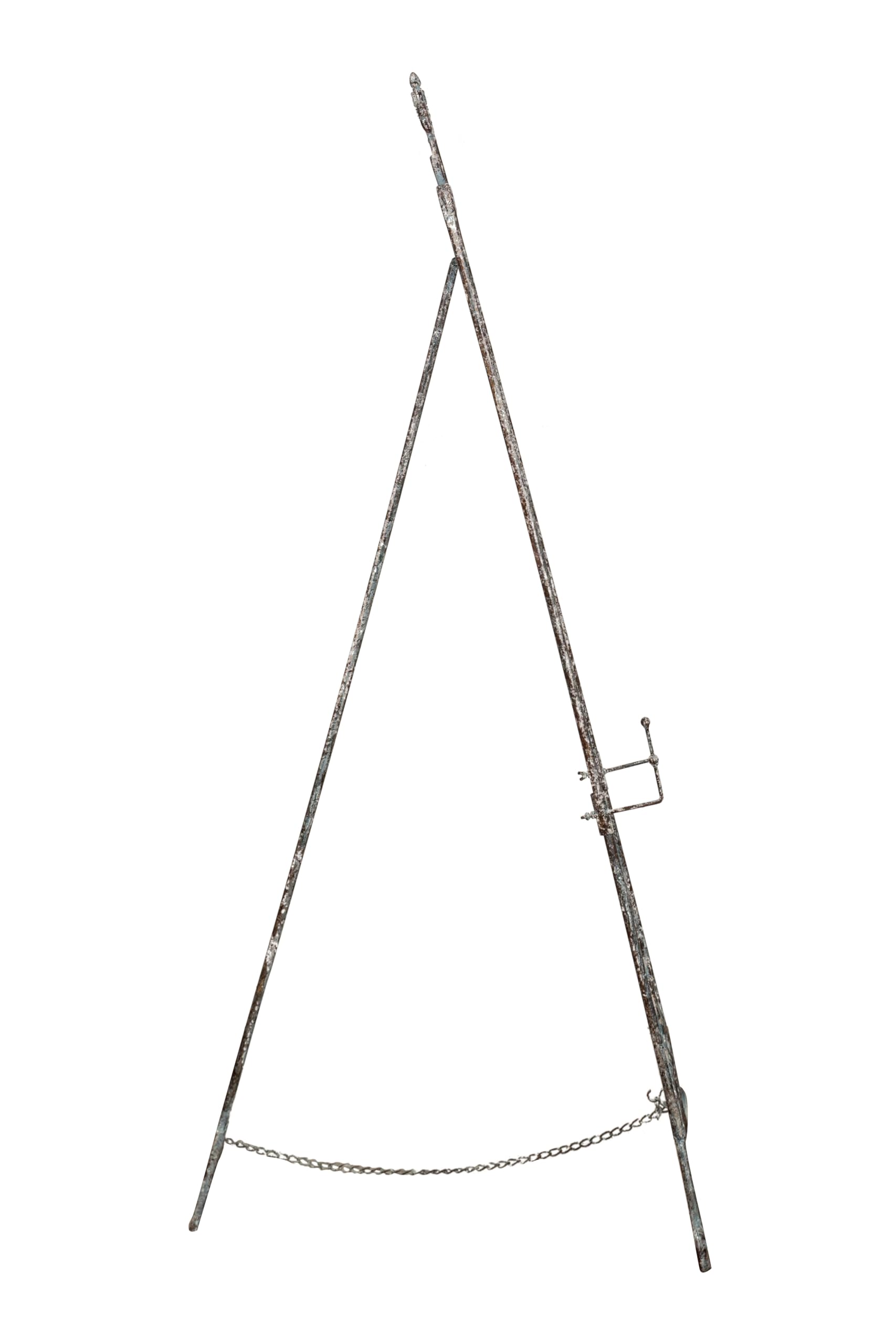 Biscottini Cavalletto Pittura Porta Quadri Da pavimento 148x52x95 - Leggio Porta Menu - Espositore Pubblicitario in Ferro - Portamenu Ristorante - Supporto Lavagne Terra - Cavalletto pittore