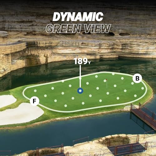 Blue Tees Golf Ringer - Magnetic Golf GPS Handheld, Touch Screen Display, Water Resistant Golf Distance Range Finder, 40,000+ Preloaded Courses, 10+ Hours Battery, Built-in Magnetic Strip - Image 5