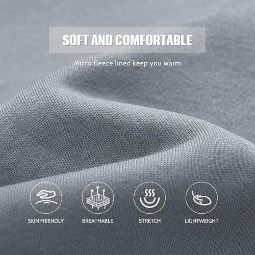 Image of MANTORS Mens Fleece Jackets Contrast Hoodies Lightweight Sweatshirt Color Block Jacket Coats
