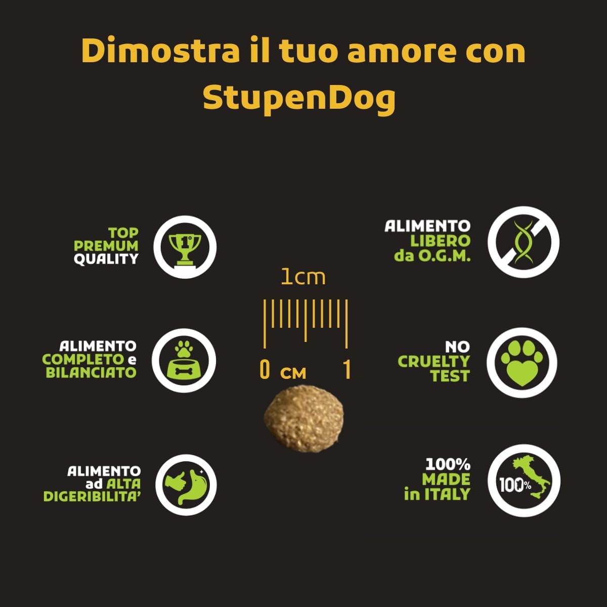 Stupendog StupenCat per Gatti 20 kg - Crocchette Gatto Adulto Manzo e Pollo - Croccantini Gatto da Mantenimento, Cibo Secco per Gatti