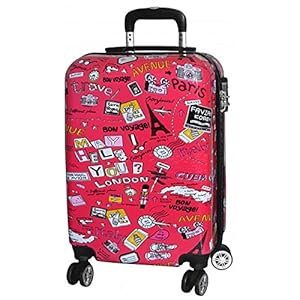 Madisson Valise Moyenne 65 cm à 4 Roues Doubles Voyages.