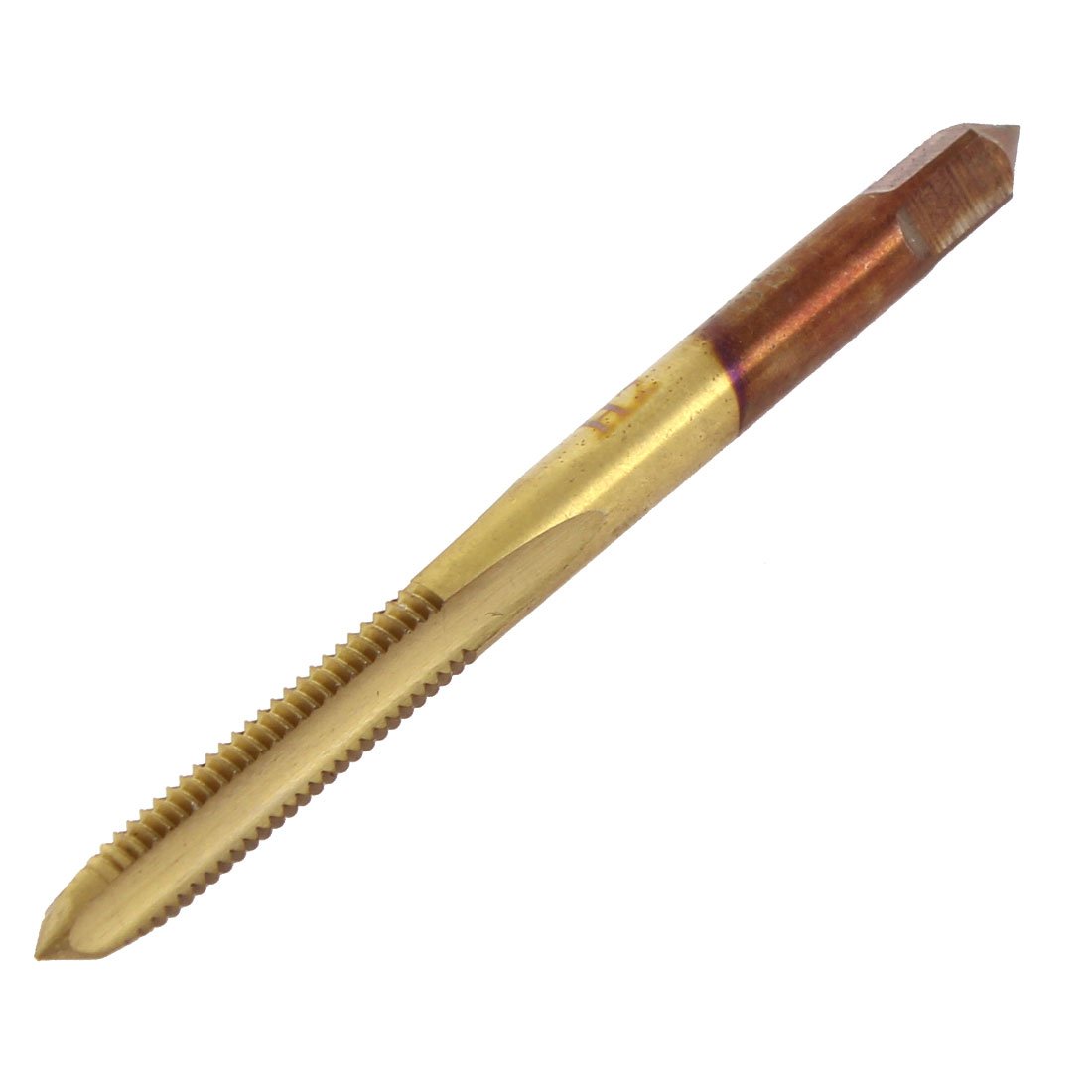 Aexit M5 X Taps 0.8 62mm Long Straight Flute Ti Coated Spiral Point Pipe Taps Chrome Tap