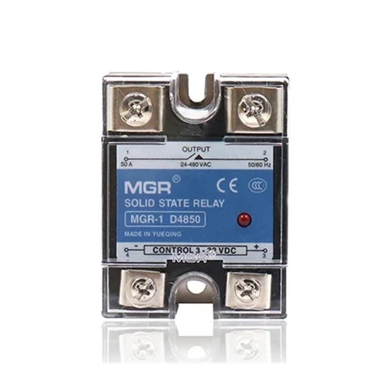 MGR-1 D4850/SSR-50DA jednofazowy przekaźnik stanu 50A DC sterowanie AC IDGTTLDF (MGR-1 D4850)
