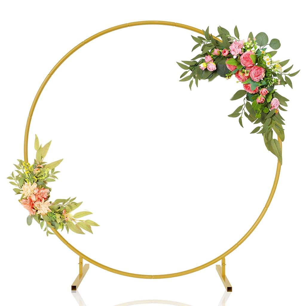 See full amazon price history chart for HASTHIP® Decoration Backdrop Stand - Round Balloon Arch Stand, 6.56ft Diameter Arch Balloon Stand Assembly Balloon Arch Stand for Wedding, Birthday Party, Baby Shower Decoration (Gold) HASTHIP® Decoration Backdrop Stand - Round Balloon Arch Stand, 6.56ft Diameter Arch Balloon Stand Assembly Balloon Arch Stand for Wedding, Birthday Party, Baby Shower Decoration (Gold) (B0DG2VSX9G) Amazon Price History, Amazon Price Tracker