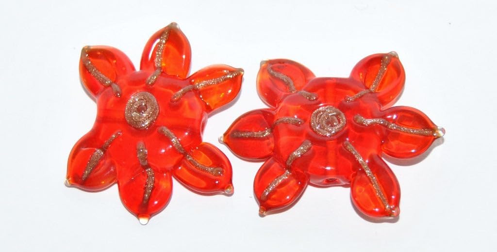 Outlet 10 Grams Flat Bell Beads, 14 x 13 mm, Mixed Colors Yellow Ab (Mix-Yellow-AB), Glass, Czech Republic