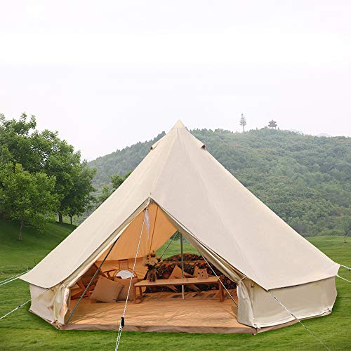 Carpa campamento algodón Playdo 4 estaciones 4 personas miniatura 3