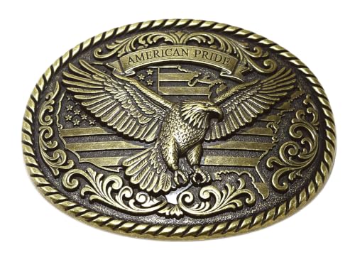 Image of Moranse Cross Cowboy Kneeling Prayer Horse Zinc Alloy Belt Buckles