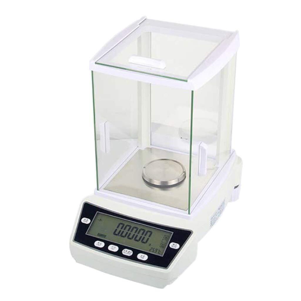 220G/0,0001G Elektroniczna Waga Analityczna Precyzyjna – Waga Laboratoryjna Z Wyświetlaczem Lcd, Interfejsem Usb I Drukarką,One Color-220g/0.0001g