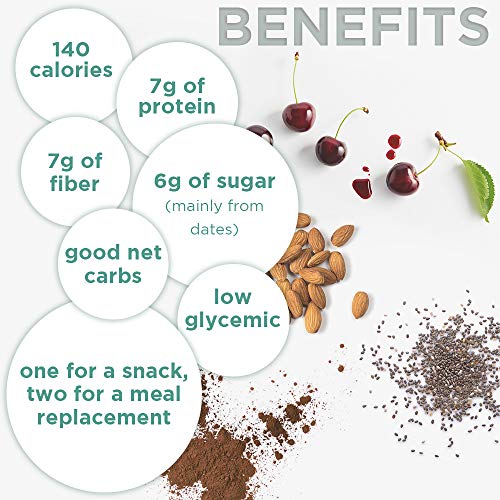 image for Empact Bars Empact Chocolate Cherry Bling Protein Bars: Naturally Deli