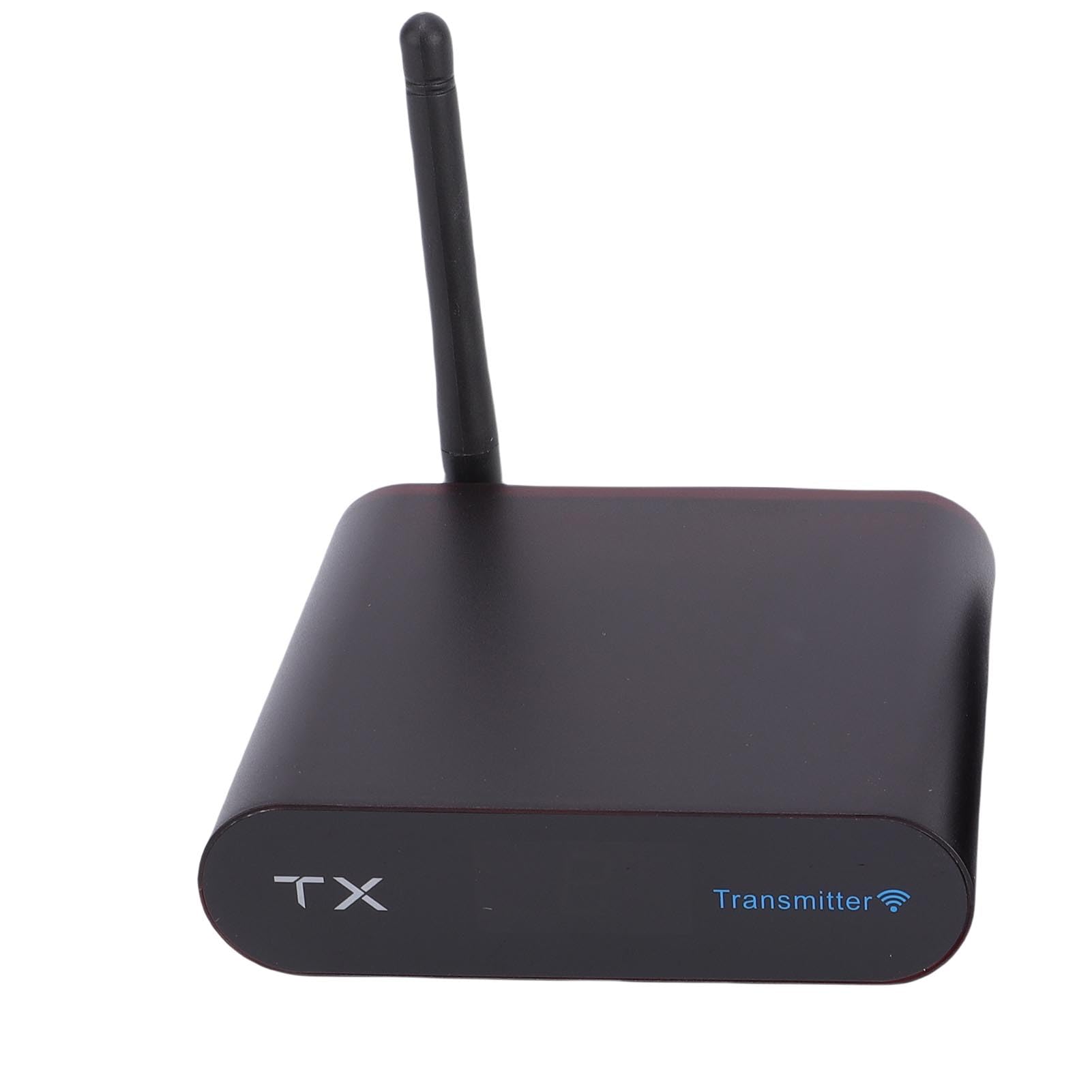 Fabater Receptor y Transmisor AV Inalámbrico Compacto, Diseño Plug-and-Play de 5,8 GHz para Opciones de Conectividad Flexibles en la Sala de Estar/Cine en Casa (Enchufe de la UE)
