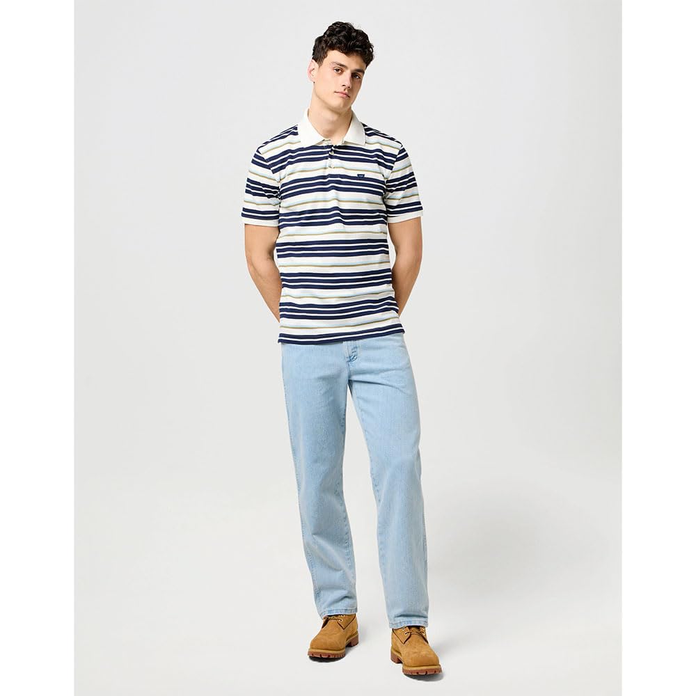 Wrangler Stripe Polo Shirt Polo Uomo
