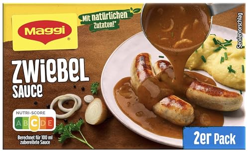 Maggi Zwiebel Sauce, 2er Pack (2 x 250 ml)