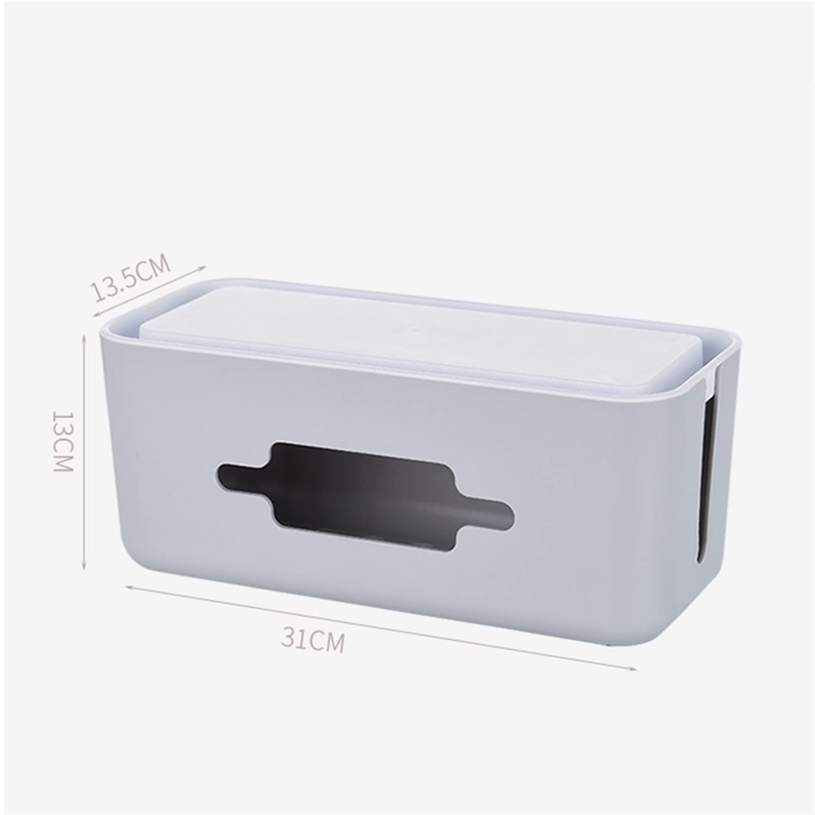 Kabelmanagement-Box Steckdosenhalter Hohldrahtkabel Sicherheits-Aufbewahrungs-Organizer Display-Container Organizador Kabelaufbewahrungsbox